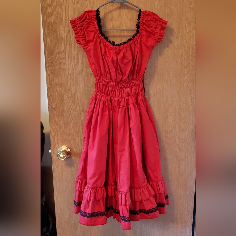 Draculaclothing Cotton Gothabilly dress